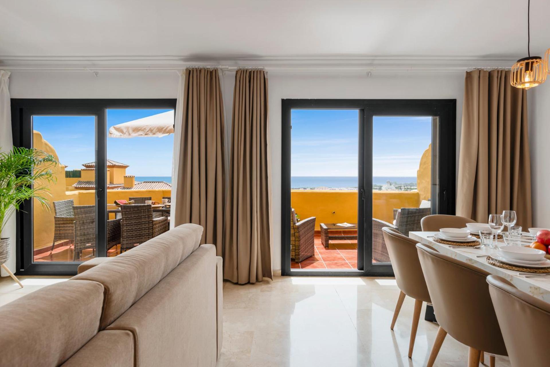 Sky And Sea Estepona Penthouse Luaran gambar
